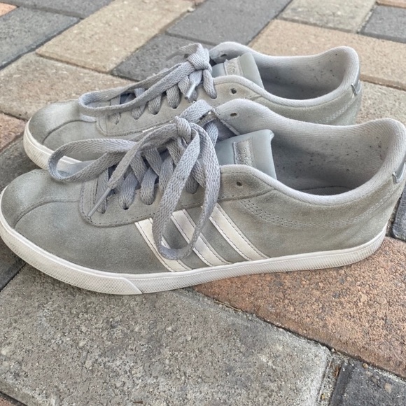 adidas Shoes - Adidas Courtset Suede Sneakers